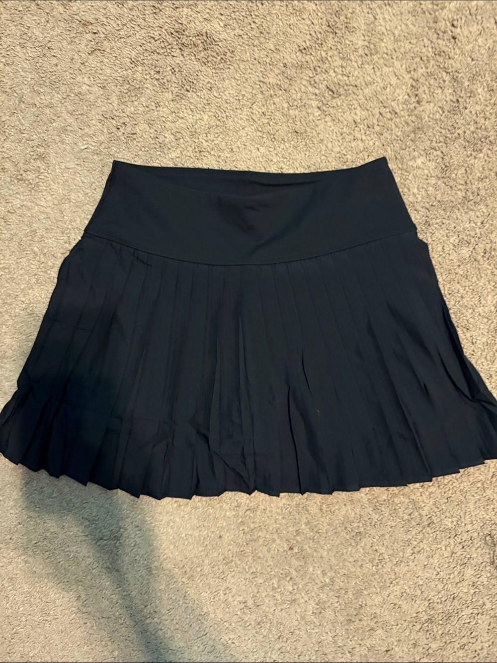 YITTY Black Pleated Mini Skirt